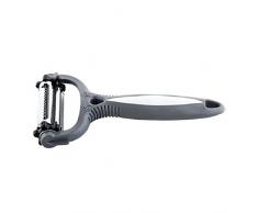 Multifunktional Rotary Karotte Kartoffel Schäler Melone Gadget Gemüse Fruit Rübe Schneide Cutter Küche grau