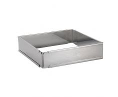 2 x Backrahmen, Bäckerei Rand, 5 cm hoch, Edelstahl, 2 Stück, Qualitätsprodukt by DELIAWINTERFEL