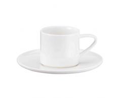 Espresso Tasse mit Untertasse Stackable