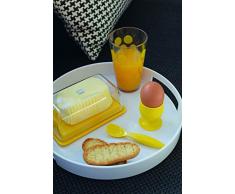 Zak! Gallery Tablett rund Durchmesser 30 cm, Weiss