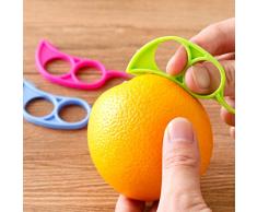 Justdolife 20PCS Orangenschäler Kreativer Mausförmiger Fruchthaut Entferner Fruchtschäler