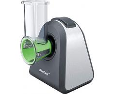 Steba Salad-Maker, Multireibe MG 150, 5 Trommelaufsätze zum Reiben, fein Raspeln, grob Raspeln, fein Schneiden, Wellenschnitt, Zusätzlicher Trommelaufsatz für Pommes, inkl. Sorbet Aufsatz für Früchte