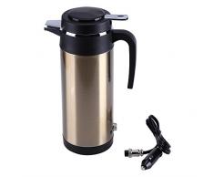 Auto Edelstahl Heizung Tasse, 800 ml 12 V tragbare In-Auto Edelstahl elektrische Heizung Tasse kochendes Wasser Bettle Reise verwenden Trinkbecher Auto Heizung Tasse