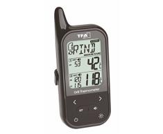 TFA Dostmann Küchen-Chef Digitales Bratenthermometer/Grillthermometer Funk, 2 Einstechfühler zur Messung der Ofen- und Kerntemperatur