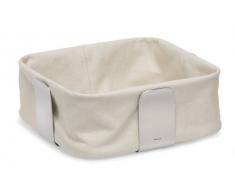 blomus 63445 Desa Brotkorb, 25.5 x 25.5 x 10.5 cm, sand