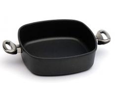 Viereckpfanne (28x28x10 cm) mit 2 Griffen