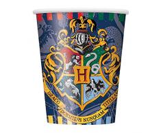 Harry Potter Partyzubehör Pappbecher 8er Pack