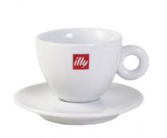 6x Illy Cappuccino Tassen Service