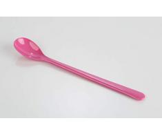 Kimmel Mehrzwecklöffel Joghurtlöffel Eislöffel Cocktaillöffel 6 Stück Mehrweg, Kunststoff, Fuchsia