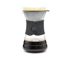 Hario VD 700 ml V60 Drip Dekanter Pourover Coffee Brewer Server für 2–3 Tassen, Transparent
