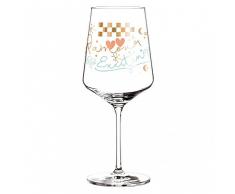 RITZENHOFF Aperizzo Aperitifglas von Véronique Jacquart , aus Kristallglas, 600 ml, mit edlen Goldanteilen