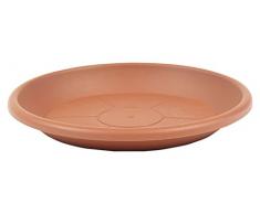 greemotion Blumentopfuntersetzer Terrakotta - Untersetzer Blumen mit 68 cm Durchmesser Höhe 9,5 cm - Pflanzkübel Untersetzer aus Kunststoff - Pflanzenuntersetzer rund - Pflanzen-Untertopf