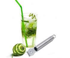 Moent Obstreibe Edelstahl Frucht Zitrone Orange Zitrus Zester Reibe Griffe Peeling Tool Küche ， Dining & Bar