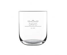 YourSurprise Wasserglas mit Gravur - edles wasserglas graviert mit Namen (1)