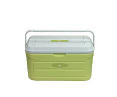 10T Kühlbox Fridgo 20L passive Thermobox PU Kühlbehälter warm/kalt Isolierbox starre Kühltasche Grün