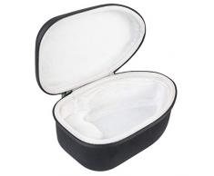 Khanka Hart Tasche case für Prym Mini Dampf Bügeleisen Reisebügeleisen Kleines Leichtes Dampf Bügeleisen.Passend für EU-Stecker.(Große-mit Fach)