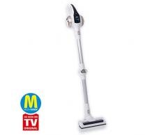 MediaShop Livington Prime Ultimate 3-in-1 Akku Staubsauger – kabelloser Staubsauger mit Knickgelenk für schwer erreichbare Stellen – leichter Staubsauger ohne Beutel