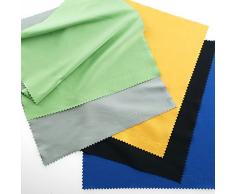 Eco-Fused große Mikrofaser-Reinigungstücher - 5er Pack - 8 x 8 Zoll - Perfekt für Breitbildfernseher, große Computermonitore - Auch zum Reinigen von Brillen, Kameraobjektiven, Laptops und LCD-Bildschirmen