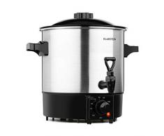 Klarstein Biggie Eco Einkochautomat & Getränkespender, 1000W, 30-100 °C, 9 Liter Nutzvolumen, Zapfhahn, Kontrollleuchte, inklusive Einlegerost