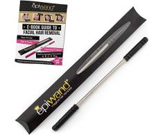 Epiwand Gesichtshaarentferner Epilierer für Frauen | Gesichtsepilierer Haarentferner Damen | Für Augenbrauen Oberlippenbart Kinn | Elektrisches Epiliergerät | Komplett mit Geschenkbox