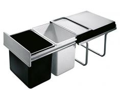 Hailo Raumspar-Tandem Swing 40.2/36A Einbau Abfallsammler