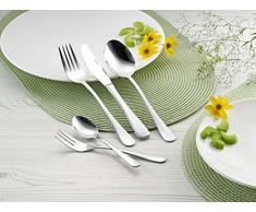 Esmeyer 156-121 Kuchengabel Set Modell Sylvia, 18/0 Edelstahl, poliert, 12-teiliges