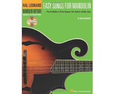 Easy Songs For Mandolin: Songbook, CD für Mandoline (Hal Leonard Mandolin Method: Supplement to Any Mandolin Method)