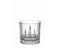 Spiegelau & Nachtmann, 4-teiliges Whisky-Set, Single Old Fashioned Glas, 270 ml, Kristallglas, Perfect Serve, 4500177