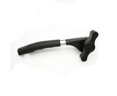 GJZ Einhand-Sicherheitsdosenöffner Küchendosen-Kunststofföffner Manueller Flaschengriff mit Gummigriff