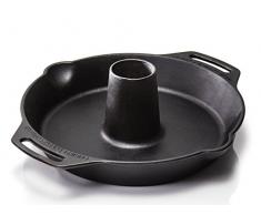 Petromax gusseiserner Geflügelbräter, Hähnchenbräter Gusseisen, Hähnchenständer für Grill & Backofen