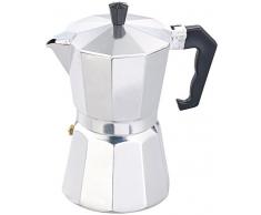 Cucina di Modena Espressokocher: Espresso-Kocher für 6 Tassen, für Gas, Elektro-Herd und Ceran-Feld (Mokkakanne)