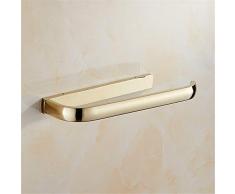 WANDOM Antike Europäische Goldene Handtuchhalter Massivem Messing Handtuchhalter Platz Teller Handtuch Ring Regal Bad Handtuchhalter