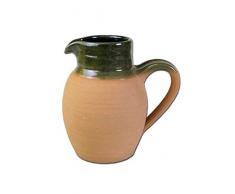 Historischer Wein - Schankkrug aus Ton 1,0 Liter Weinkrug Mittelalter LARP Wikinger