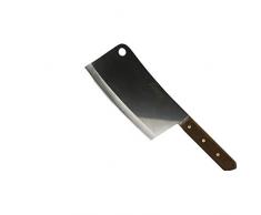 Pamai Pai® Hackmesser mit Holzgriff 19cm Klinge Stahl Messer Küchenmesser Hackbeil Nr. 850