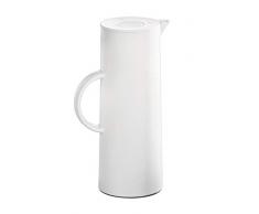 Esmeyer Isolierkanne Manhattan, Inhalt 1 Liter, weiß, Kunststoff, 11 x 11 x 29 cm