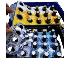 Premium Fußball Bierkastenkühler Bierkistenkühler Flaschenkühler Bierkasten Kühler Bierkühler (24er Kiste, Fußball)