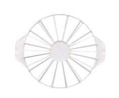 BESTonZON Tortenteiler/Kuchenteiler, Rund Doppelseitig Küchenhilfe zum Schneiden von 14/16 Gleichen Tortenstücken Kuchen Dekorationswerkzeug