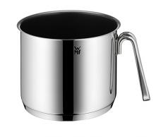 WMF Vignola Milchtopf ohne Deckel Ø 14 cm, Cromargan Edelstahl poliert, beschichtet, Schüttrand, induktionsgeeignet 1,7l