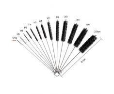 Vicloon Reinigungsbürsten, 13 Stück Flasche Reinigungsbürsten Milchschlauchbürste Nylon Schlauchbürste Set für Reagenzgläser Reinigen Teekanne Düse Trinken Strohhalme
