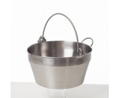 MaxxGoods Edelstahl Einkochtopf Ø 30 cm - Höhe 16 cm - 8,0 Liter