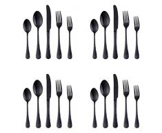Edelstahl Abendessen Besteck Besteck Küchenutensilien Set, 20 Stück