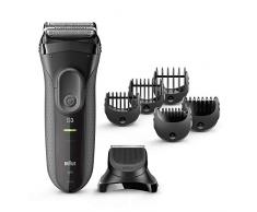 Braun Series 3 Shave&Style 3000BT Elektrorasierer, Rasierer für Herren, schwarz