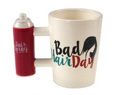 Tasse mit Haarspray Griff Kaffeetasse Kaffeebecher Becher Teetasse