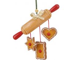 Hubrig Volkskunst Christbaumschmuck Teigroller - 10 cm