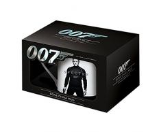 Elbenwald James Bond Spectre Tasse Porzellan 320ml weiß schwarz