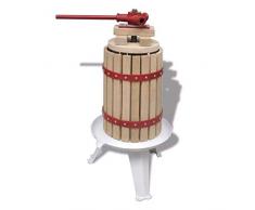 Willlly Obstpresse Obstpresse Für Weinherstellung Manuell 6 L Sale Home Täglich Gebrauch Produkt (Color : Colour, Size : Size)