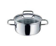 WMF Astoria Topfset 5-teilig, Cromargan Edelstahl poliert, Töpfe mit Glasdeckel, Induktionstöpfe, Topf Induktion, unbeschichtet