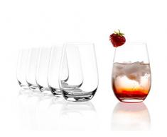 Stölzle Lausitz Becher, 465ml, 6er Set, spülmaschinenfest: Robustes Trinkglas, echter Allrounder, ideal für sämtliche Kaltgetränke