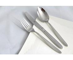 Besteckgarnitur Edelstahl 12 Personen Besteck Besteckset 72 tlg Koffer Poliert