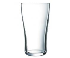 Arcoroc ARC G8563 Ultimate Pint Becher, Bierglas, 570ml, Glas, transparent, 6 Stück